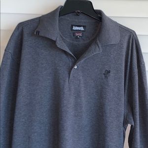 EUC Men’s Ashworth Long Sleeve Polo XL